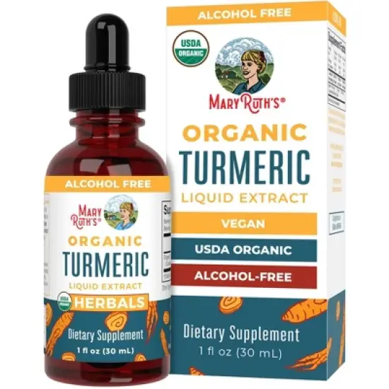 MaryRuth's Turmeric Drops, Org, 1 oz image {9}