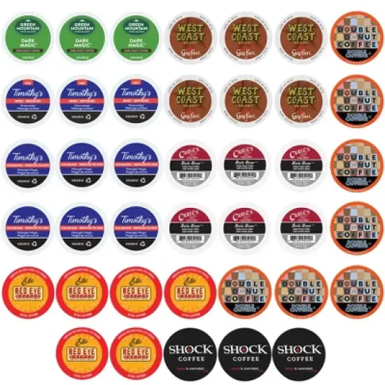 Hyper Caffeine Coffee Pods Sampler Pack image {3}