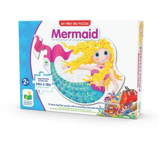 The Learning Journey My First Big Floor Puzzle Mermaid (12 pieces) image {2}