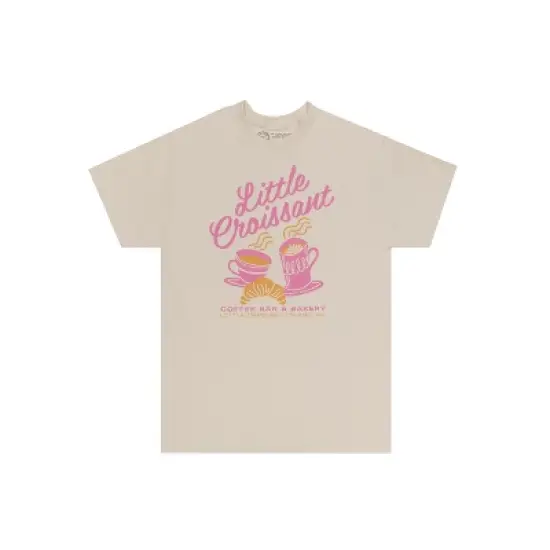Emily Henry Little Croissant Unisex T-Shirt image {1}