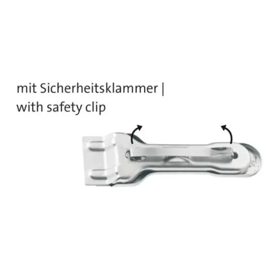 Westmark Cleaning Scraper Piccobello - Ergonomic Glass Cooktop Scraper with Safety Blade Cover image {5}