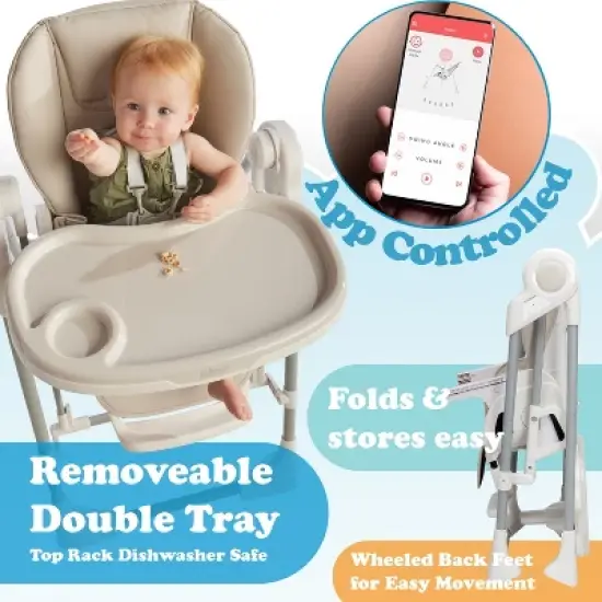 Primo SnuggleBug 2-in-1 Infant Swing and High Chair image {4}
