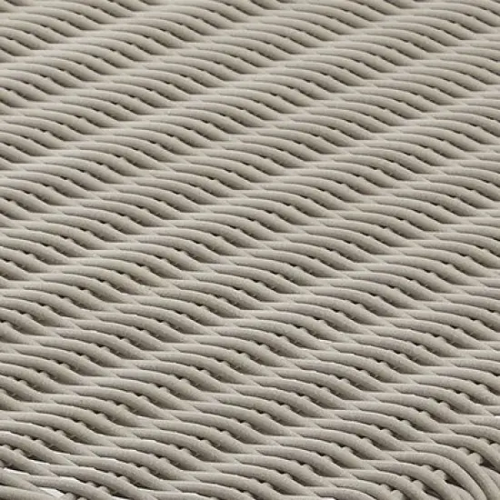 3pc Thatcher Outdoor Steel Conversation Set Creme/Driftwood - Crosley image {6}