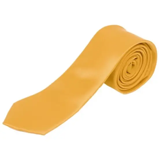 Men's Solid Color 2.5 Inch Wide And 57 Inch Long Slim Neckties image {12}