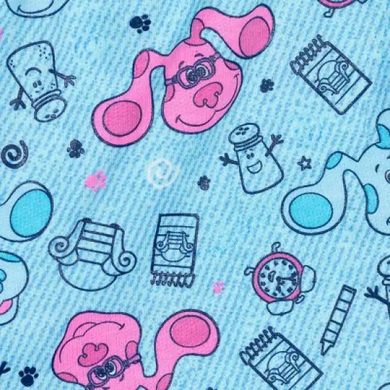 Nickelodeon Blue's Clues Little Girls T-Shirt & French Terry Shorts Set Pink  image {5}