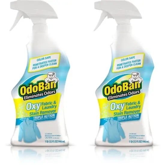 OdoBan Ready-to-Use Oxy Fabric and Laundry Stain Remover, 32 Ounce Spray image {4}