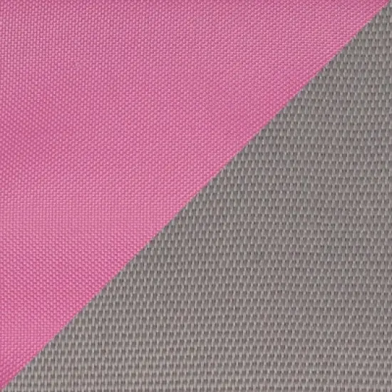 Badger Basket Trek 3-Wheel Folding Twin Doll Jogging Stroller - Gray/Pink image {6}