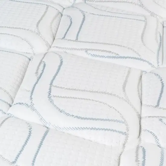 Dreamfoam Bedding Unwind 7.5 Inch Thick Memory Foam Comforting and Supportive Innerspring Hybrid Sleeping Mattress, Twin-Sized Bed image {4}