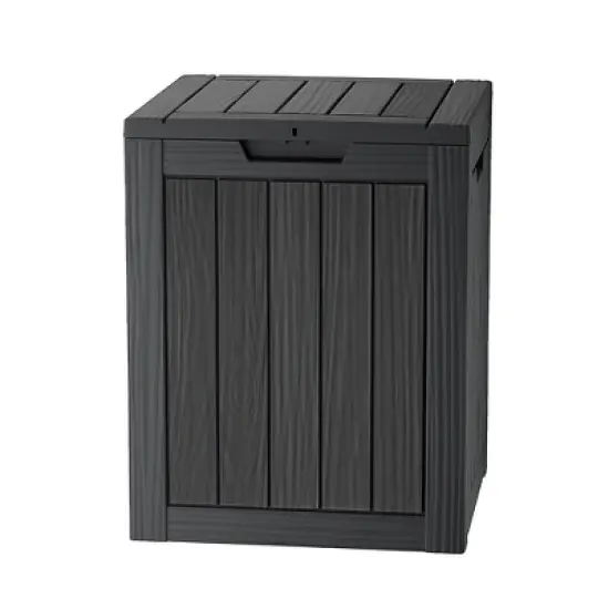 Chic Crate - 18.11'' W 28 Gallons Water Resistant Resin Lockable Deck Box image {11}