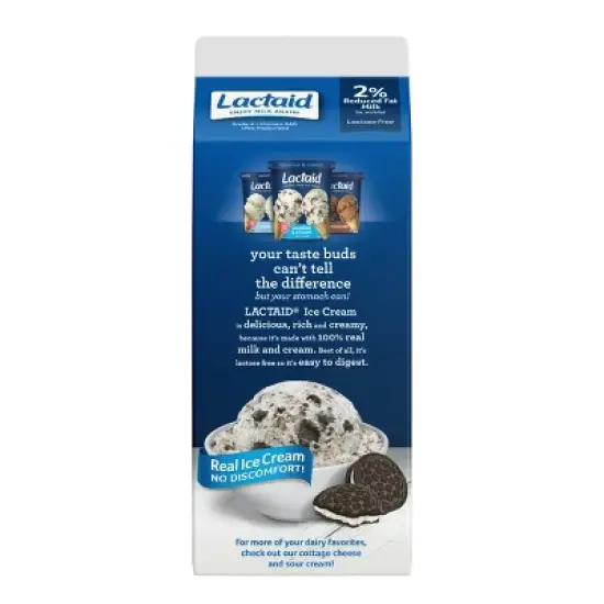 Lactaid Lactose Free Fat Milk image {2}
