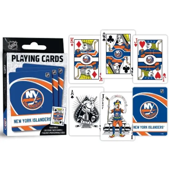 MasterPieces Officially Licensed NHL New York Islanders Playing Cards - 54 Card Deck for Adults image {3}