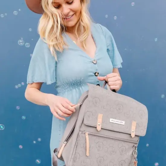 Petunia Pickle Bottom Meta Backpack Diaper Bag - Love Mickey Mouse image {11}