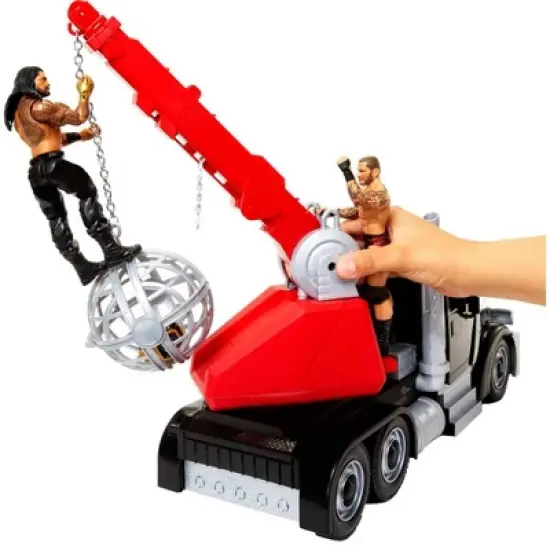 WWE Action Figure Vehicle Wrekkin' Rampage Rig Truck image {2}