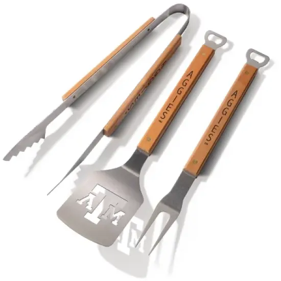 NCAA Texas A&M Aggies Classic Series BBQ Set - 3pc image {3}
