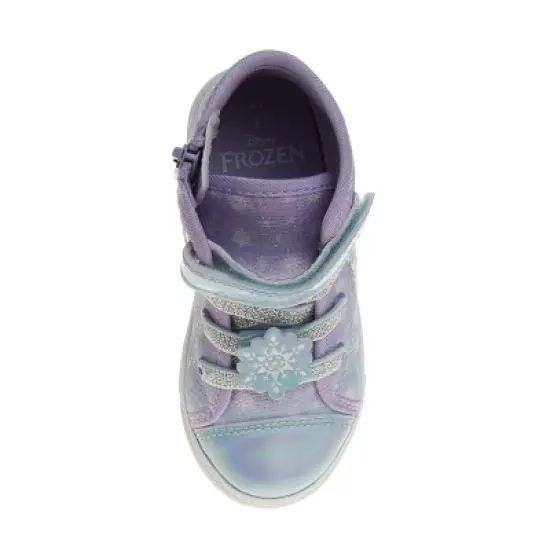 Frozen High-Top Hook and Loop Canvas Sneakers (Toddler/Little Kid) image {4}