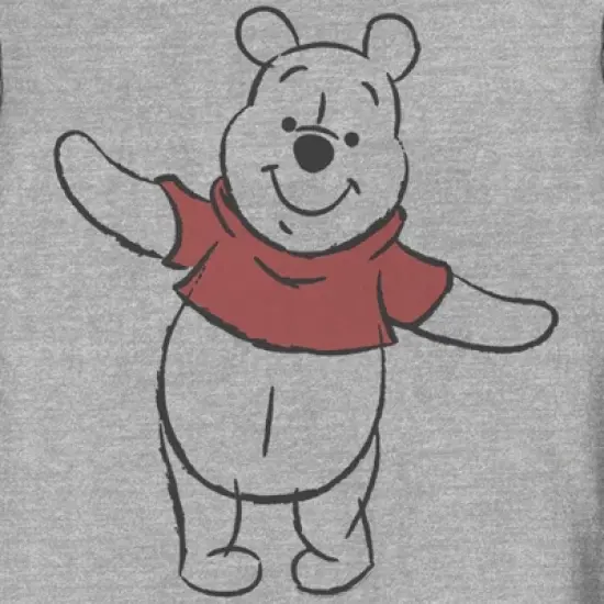 Men's Winnie the Pooh Sketch Sweatshirt image {1}
