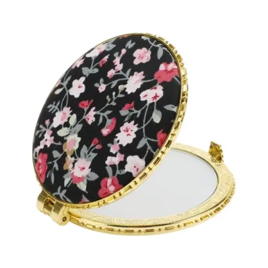 Unique Bargains Compact Round Mini Mirror for Purse 1 Pc image {7}