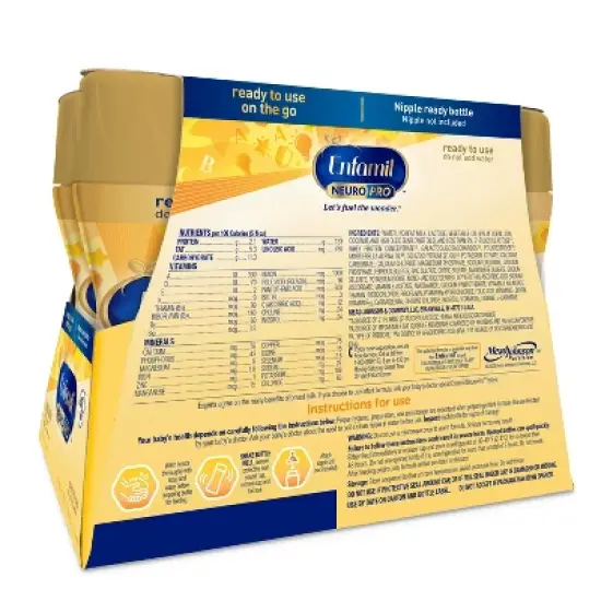 Enfamil NeuroPro Ready to Feed Infant Formula Bottles - 8 fl oz Each/6ct image {9}