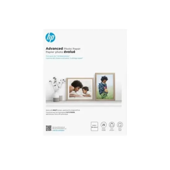 HP Advanced Photo Paper Glossy 65 lb 8 x 10 in. (203 x 254 mm) 25 sheets image {6}