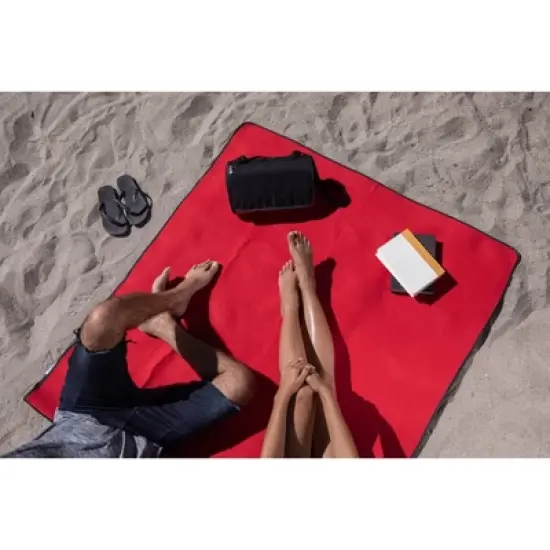 NCAA Arizona Wildcats Blanket Tote Outdoor Picnic Blanket - Red image {4}