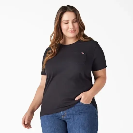 Dickies Women's Plus Heavyweight Short Sleeve T-Shirt image {3}