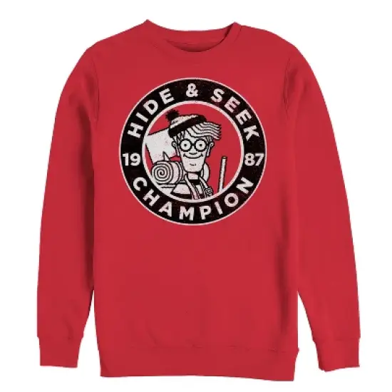 Men's Where's Waldo Hide and Seek Champion Sweatshirt image {3}