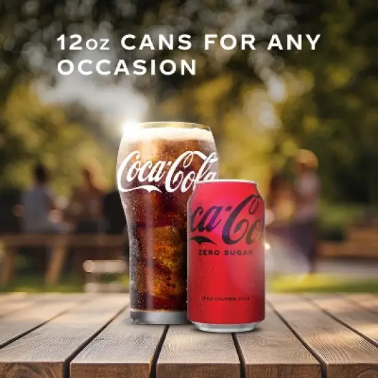 Coca-Cola Zero Sugar Soda - 12pk/12 fl oz Cans image {3}