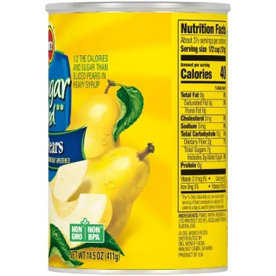 Del Monte Sliced Pears - 14.5oz image {3}