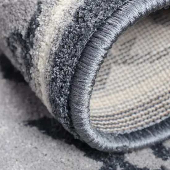 Celeste Contemporary Oversized Medallion Indoor Area Rug by Blue Nile Mills image {6}