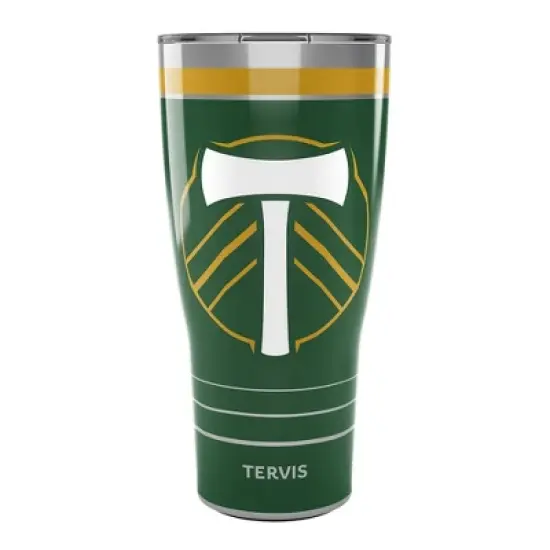 MLS Portland Timbers 30oz MVP Stripe Stainless Steel Tumbler image {3}
