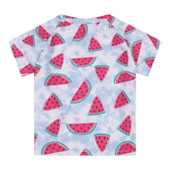 Andy & Evan Toddler Girl'S Rashguard Set Blue, Size 2T image {4}