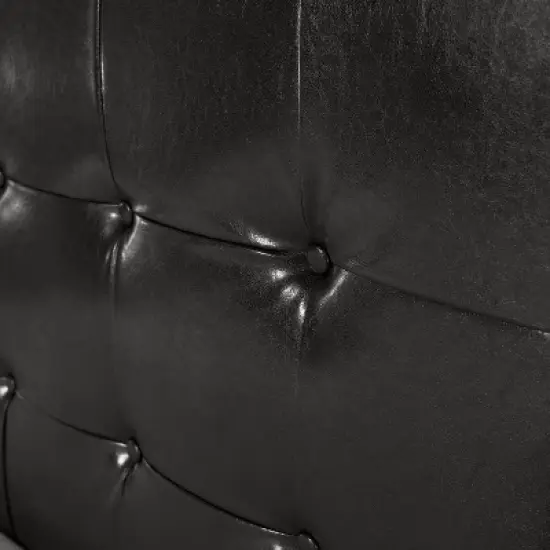 Full/Queen Andover Headboard Black - Crosley image {5}