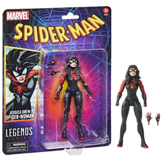 Marvel Spider-Man Legends Jessica Drew Spider-Woman Action Figure image {2}