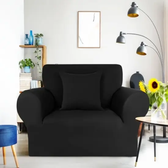 PiccoCasa Armchair Cover Stretch Sofa Couch Slipcover 1 Pc image {1}