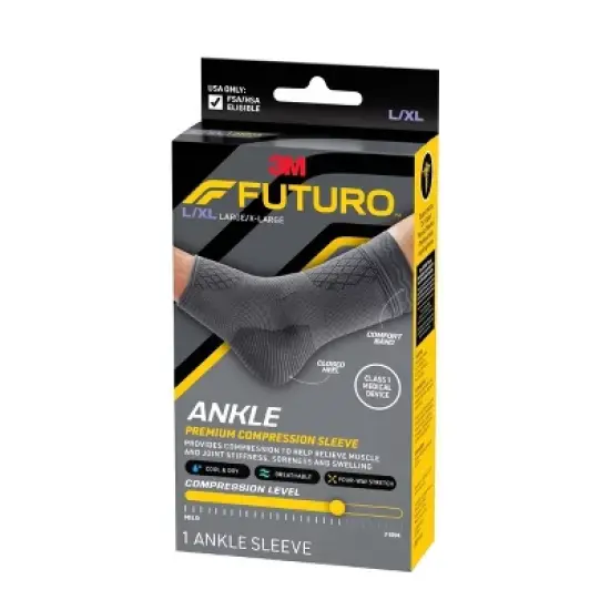 FUTURO Premium Compression Ankle Sleeve image {10}