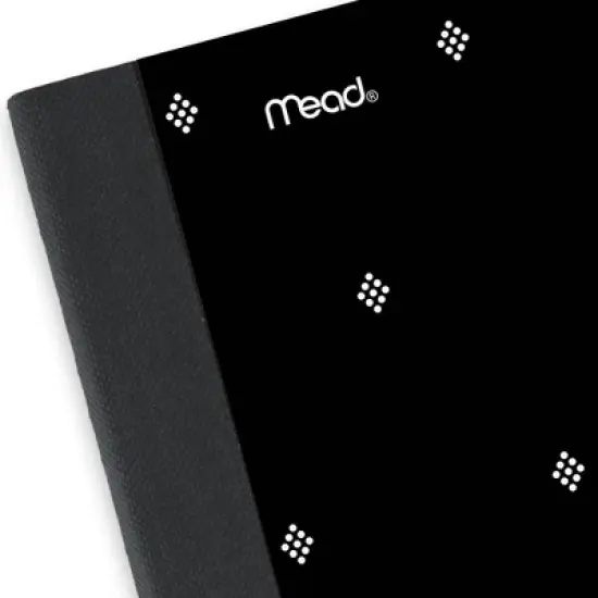 Five Star Fashion Comp Book 80ct Black with White Dot, School Supplies image {4}