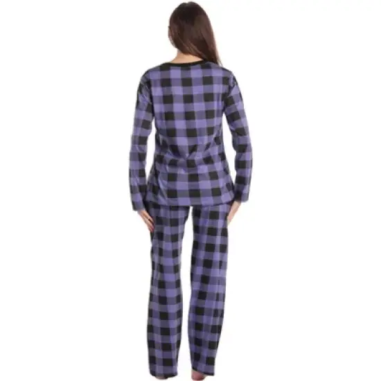 Just Love Pajama Pant Set for Women | 100% Cotton Jersey Sleepwear with Pockets image {2}