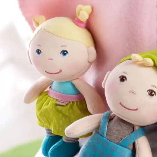 HABA Mini Soft Doll Talisa - Tiny 6" First Baby Doll from Birth and Up image {4}