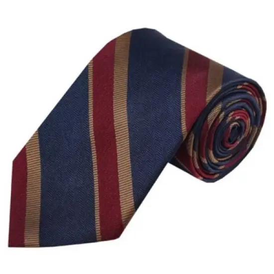 Men's Stripe 3.25 Inch Wide And 58 Inch Long Woven Neckties image {25}