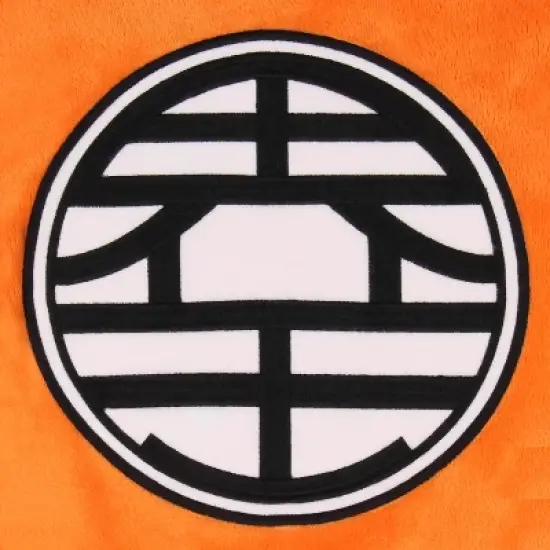 Dragon Ball Z Goku Adult Fleece Hooded Bathrobe for Men And Women Costume Robes image {2}