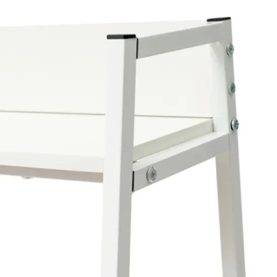 YIYIBYUS Desktop Bookshelf 2-Tier Desktop Hutch for Computer Desk image {5}