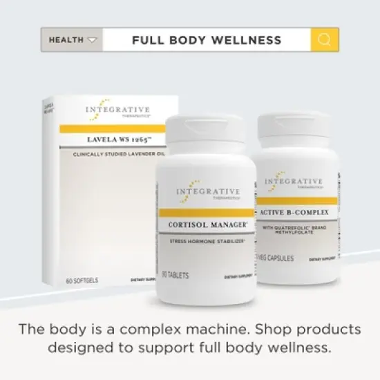 Integrative Therapeutics Cortisol Manager - with Ashwagandha, L-Theanine - Reduces Stress to Support Restful Sleep* - Supports Adrenal Health* image {5}