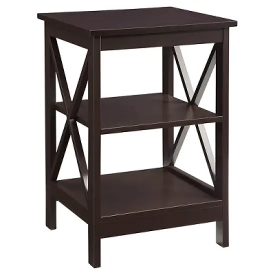 Oxford End Table with Shelves - Breighton Home image {13}