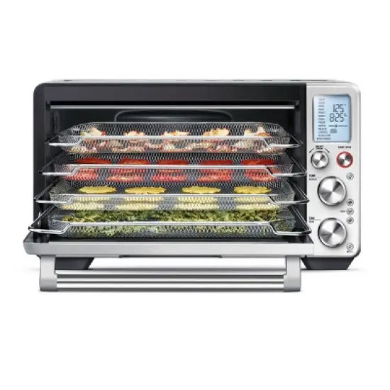 Breville Smart Oven Air Fryer Pro Stainless Steel BOV900BSSUSC: Convection Toaster Oven, 1800W, Automatic Shut-Off image {3}