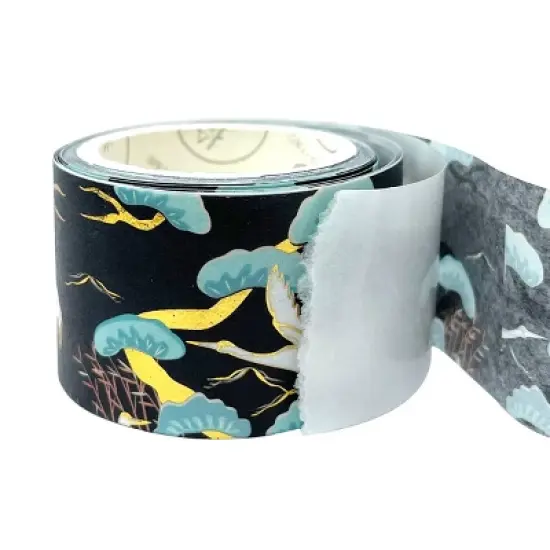 Wrapables Elegant Gold Foil Washi Tape and Sticker Set for Stationery, Diary, Card Making (3 Rolls & 3 Sheets) image {6}