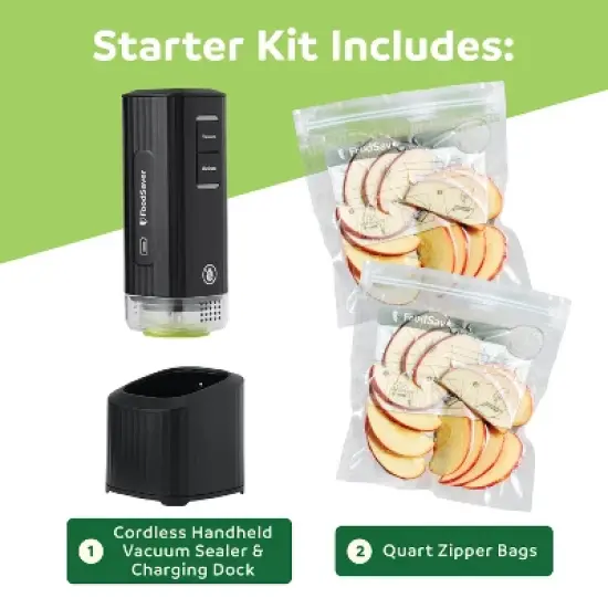 FoodSaver Handheld Vacuum Sealer Black image {5}