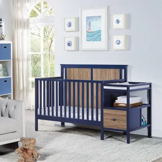 Suite Bebe Connelly 4-in-1 Convertible Crib and Changer Combo image {1}