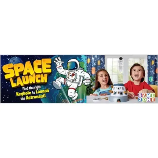 Game Zone Space Launch - Blast Off! Exciting Astronaut Race Game for 2-4 Players Ages 6+ - Perfect for Family Game Night! image {9}