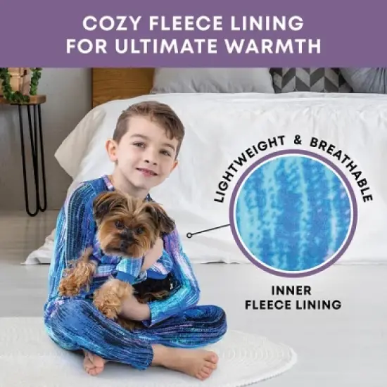 Rocky Thermal Fleece-Lined PET Sweater for Dogs, Puppies, Cats - Warm Coat Bodysuit One-Piece Jacket, Jammies with Leg Warmers image {6}