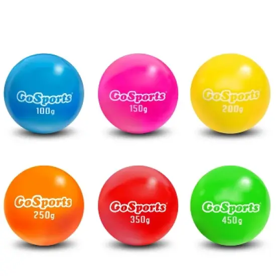 GoSports Plyometric Weighted Balls for Baseball & Softball Training -6 Pack image {5}